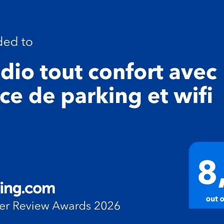 Confort Avec Place De Parking Et Wifi 公寓